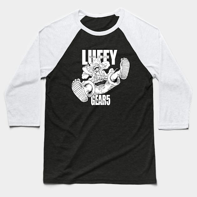 Gear 5 Joy Boy Baseball T-Shirt by The Iconic Arts